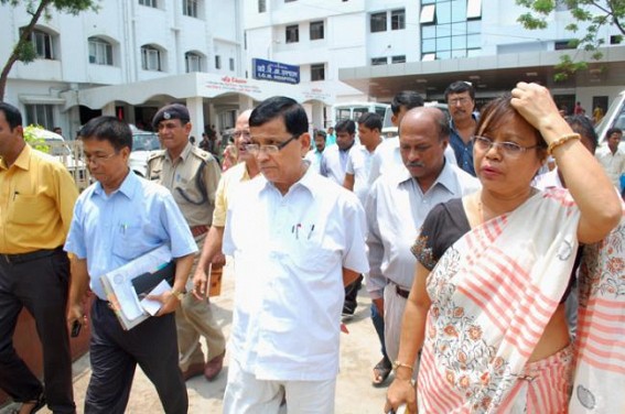 Health Minister visits IGM Hospital, issues terse warning for trouble-makers Health Minister visits IGM Hospital, issues terse warning for trouble-makers